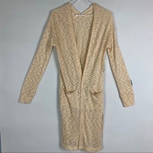 Candies lightweight peachy‎ duster NWT sz XS